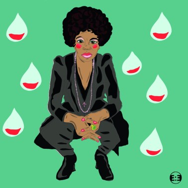 Nina Simone by Eva Mirror