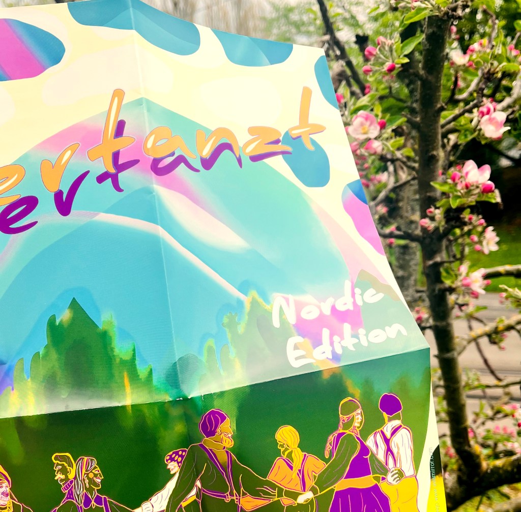 Flyer Vertanzt Festival 
2023_Eva ME_Graphic and Illustration