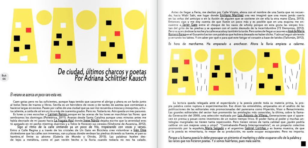 Buk Magazin Spain 2014
Illustration and Layout design