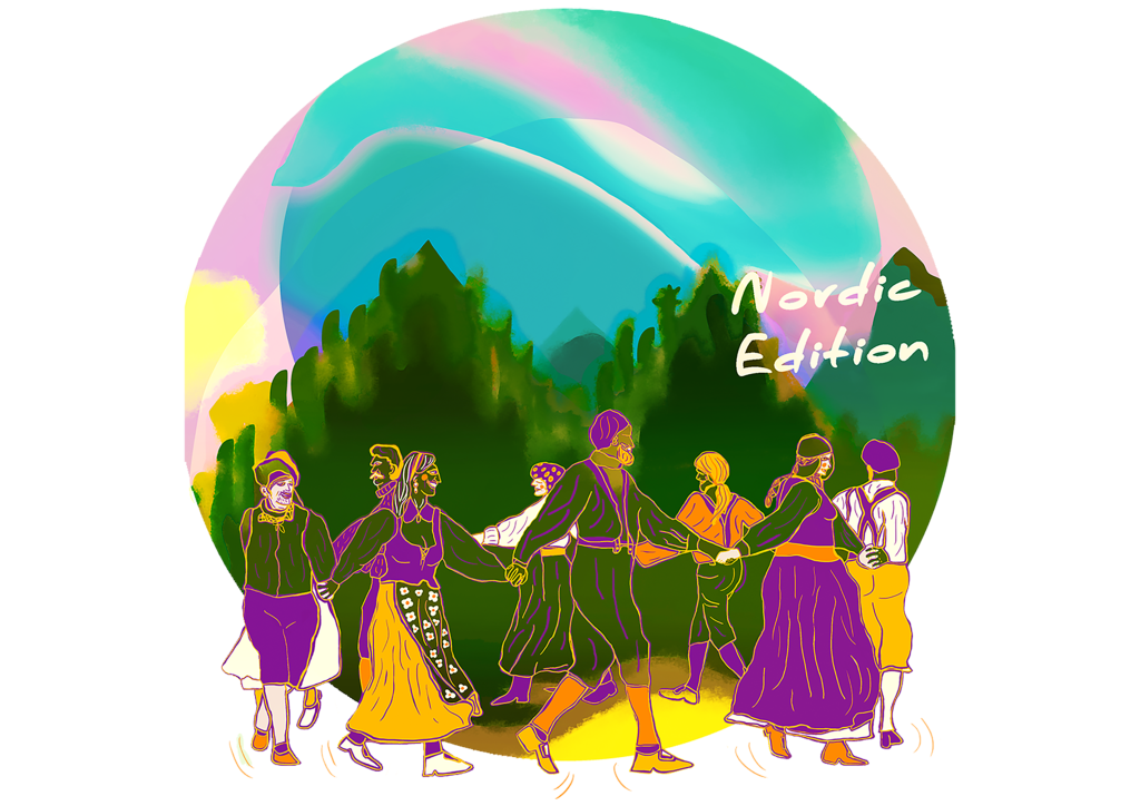 Flyer Vertanzt Festival 
2023_Eva ME_Graphic and Illustration